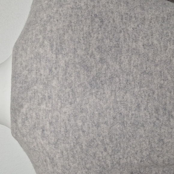 Lands' End Girls Gray Round Neck Preppy Gorpcore Long Sleeve Sweater Size M - Picture 7 of 11